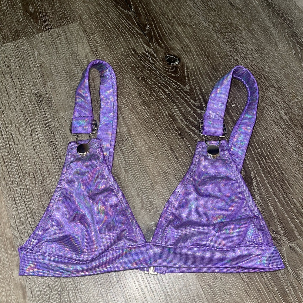 Roma Iridescent rave Top